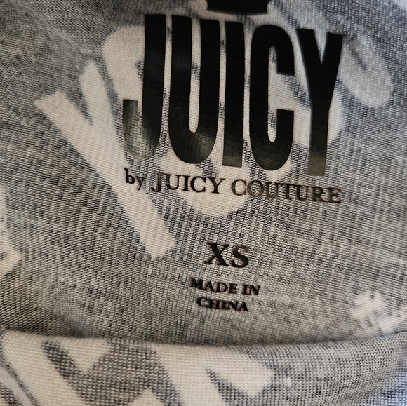 NWOT JUICY COUTURE spell out logo leggings xsmall - Picture 2 of 4
